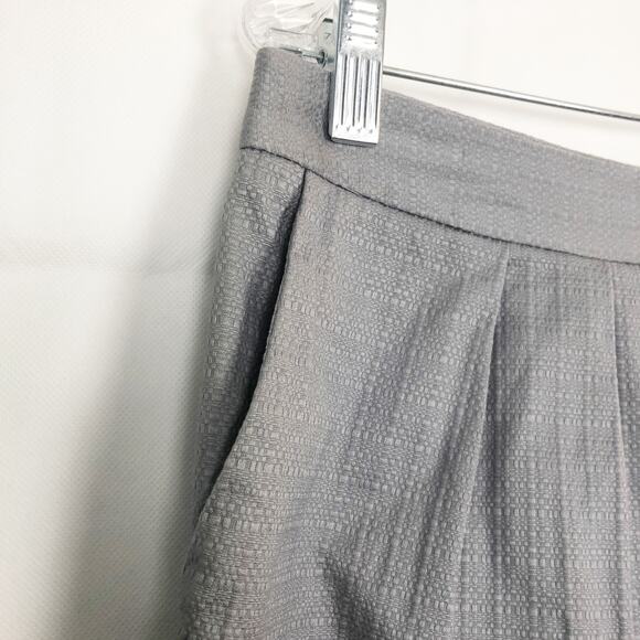 Banana Republic Mid Rise Gray Mini Skirt 10 - Picture 7 of 10